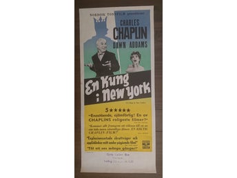 Affisch - En Kung i New York / Charles Chaplin - Dawn Addams