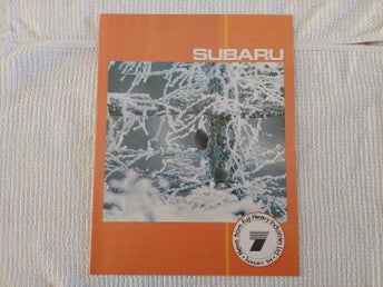 Subaru January 1984 ...