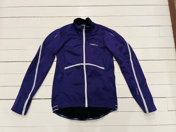 CRAFT lila jacka, vindjacka, cykeljacka Storlek M ( 38 )