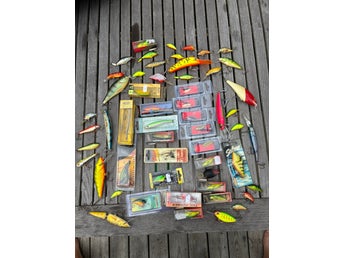 50-tal fiskedrag , salmo, Halco mfl