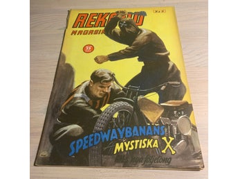 Tidningen Rekord Rekordmagasinet 1951 nr 9 - (baksidan saknas)