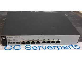 ProCurve 1820-8G Switch 8p GbE PoE-In J9979A med AC