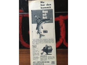 Abu abu-matic 1961 annons