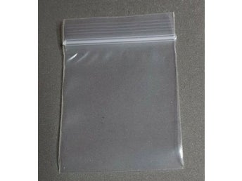 100 st zippåsar 4x6cm tjock kvalitet plastpåse blixtlåspåsar ziplock