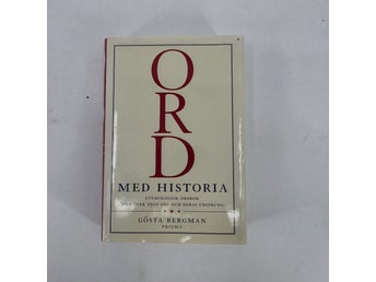 Ord med historia av Gösta Bergman, 1990