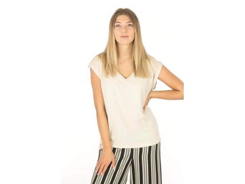 REA sand topp top viskos stl M Capri Collection
