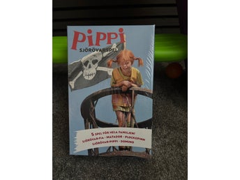 Pippi Långstrump spel NYTT INPLASTAD