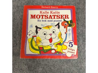 Richard Scarry - Kalle Katts motsatser - En bok med pussel