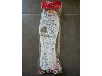 Innersulor med blommönster