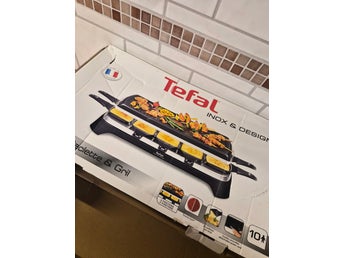 Tefal Raclette & Grill Inox & Design