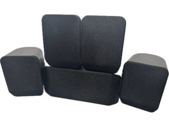 6-pack Hitachi HTD-K200E Högtalare Home Theater Speaker Set & Subwoofer