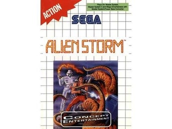 ALIEN STORM (komplett) till Sega Master System