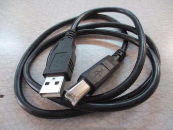 SKRIVARKABEL 1 meter - USB