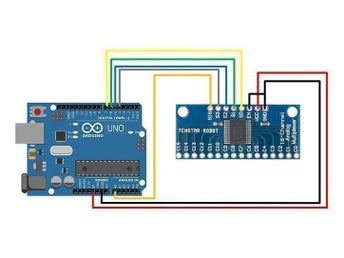 16-Channel Analog Digital Multiplexer For Arduino