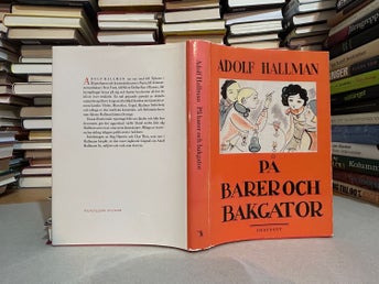 På barer och bakgator av Adolf Hallman. Bok. Very good plus