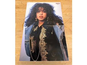 LEILA K RAP 1990 DAN REED poster affisch - Tidningen OKEJ 1990-tal