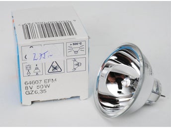 Projektorlampa GZ6,35 8V/50W