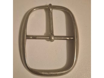 Silver bältesspänne