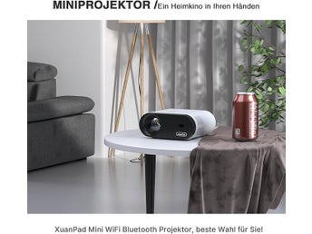 XuanPad Mini WiFi Bluetooth Projektor