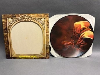 Pic Disc Various - Domsday News Ger Orig-88 FINT EX !!!!!