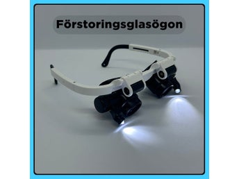 Förstoringsglasögon, Luppset 8x - 23x förstoring, Förstoringsglas