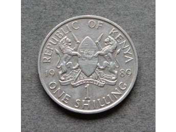 KENYA 1 Shilling 1989 - KM 20 - CuNi