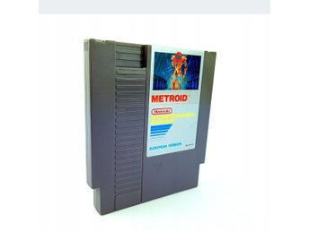 Metroid NES Nintendo Kassett European Version