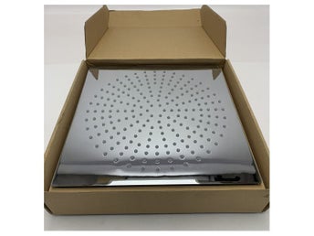 Elka rostfritt stål marin fyrkantig duschhuvud 200 x 200 mm - 3230