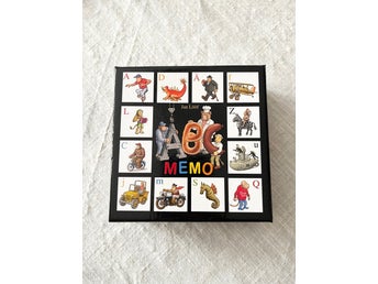 ABC Memo spel Jan Lööf Memory