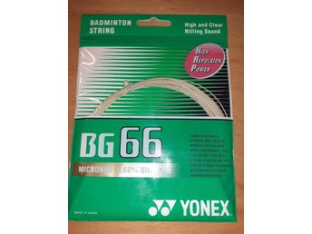 Yonex Badmintonsträng BG66 Micron 0.66mm 10m