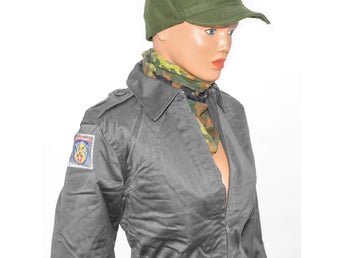 [Size 54] M84 Royal Danish Army Heavy Combat Jacket Civil Defence Militär Jacka