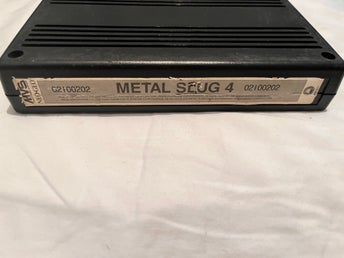 Metal slug 4 til Neo geo MVS