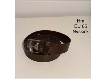 H&M brunt skärp, storlek 65