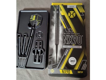 Harrow NX90 Black Edition dartset soft tip (20g)