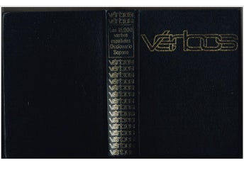 VERBOS Los 15.000 verbos españoles - Diccionario Sopena 15000 spanska verb /1984