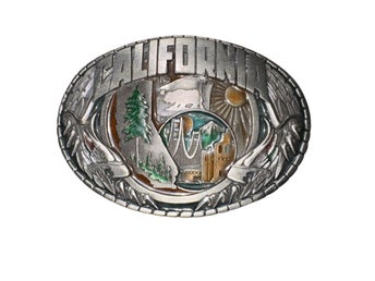 1981 | Indiana Metal Craft | cast metal belt buckle