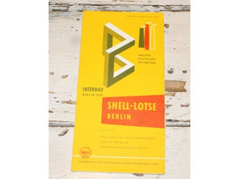 SHELL , SHELL - LOTSE BERLIN 1957