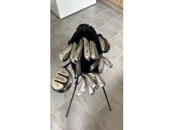 Golfset med bag