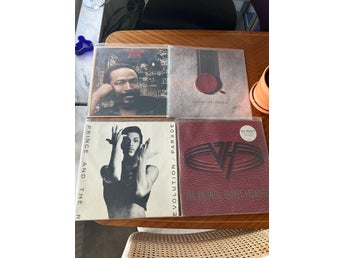 Vinyl: Van Halen-For Unlawful Carnal Knowledge, Prince ,Marvin Gaye, Whitesnake.
