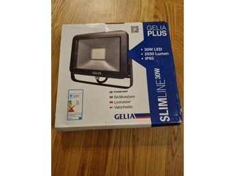 Strålkastare Gelia Gela Plus 30W, 2550Lumen, IP65