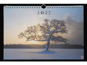 Væh kalender 2027 med danske naturmotiver