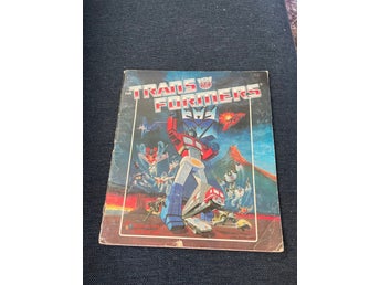 Transformers panini album 80-tal. Skickar enbart inom Sverige