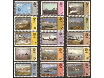 Falklands Islands Dep Landskapsvyer Mi 78-92 I xx