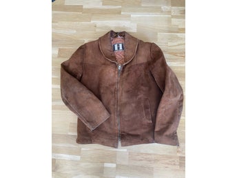brun mockajacka vintage från 60talet