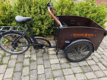 Seaside Bike El-lastcykel med Bafang M400 motor