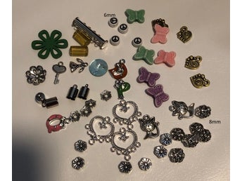 50 mix alla slags pärlor