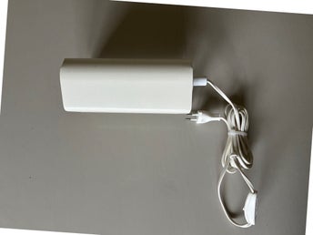 Retro Fungerande sänglampa vägglampa Eklunds metall Br 20 cm