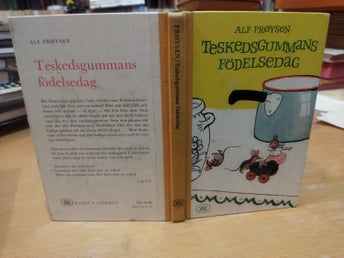 Teskedsgummans födelsedag av Alf Pröysen, bok, very fine plus