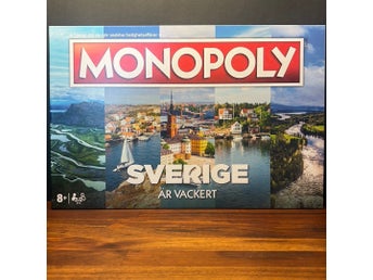Spel Monopoly - Sverige är Vackert (SE). Helt nytt och ospelat spel