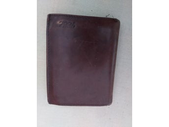 plånbok BRUN Imitation LOGGA 8,5x11,5 cm